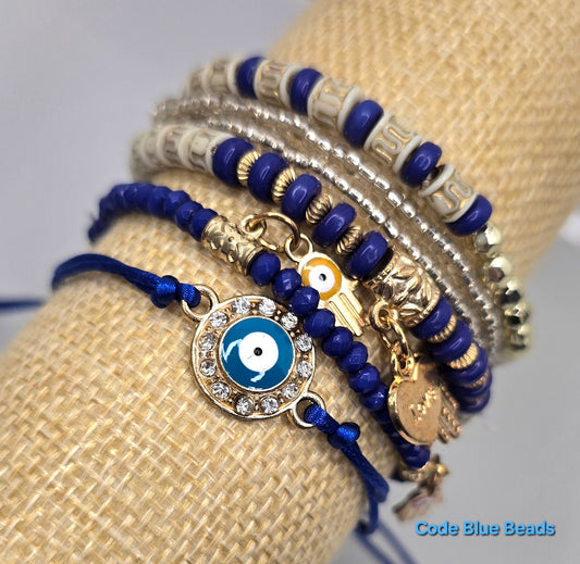 Good vibes and Protection (Blue)