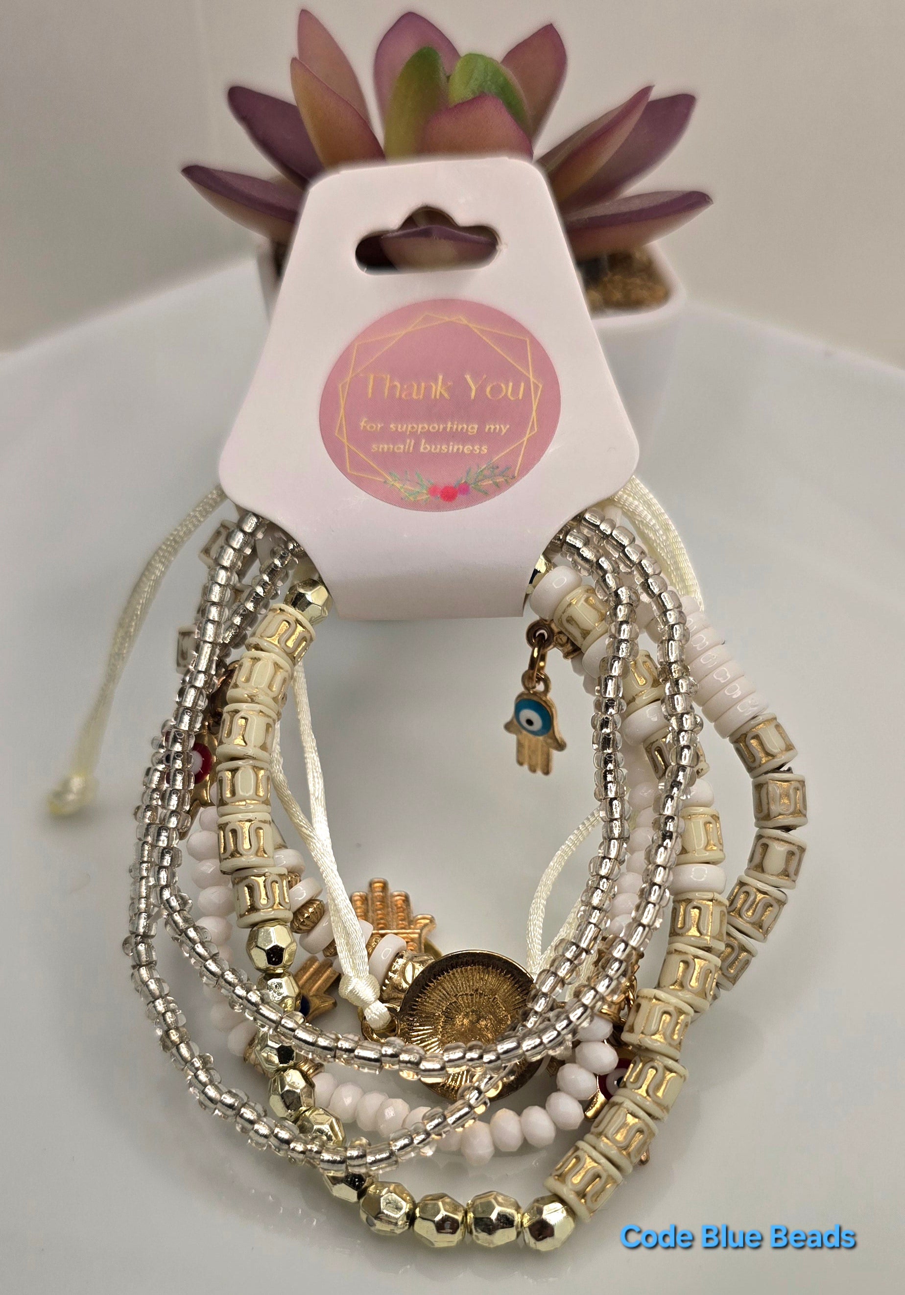 Good vibes and Protection (White)