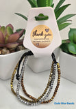 Hematite 3 in 1, Gold, Silver, Bronze