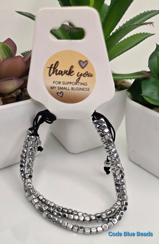 Hematite 3 in 1 Silver