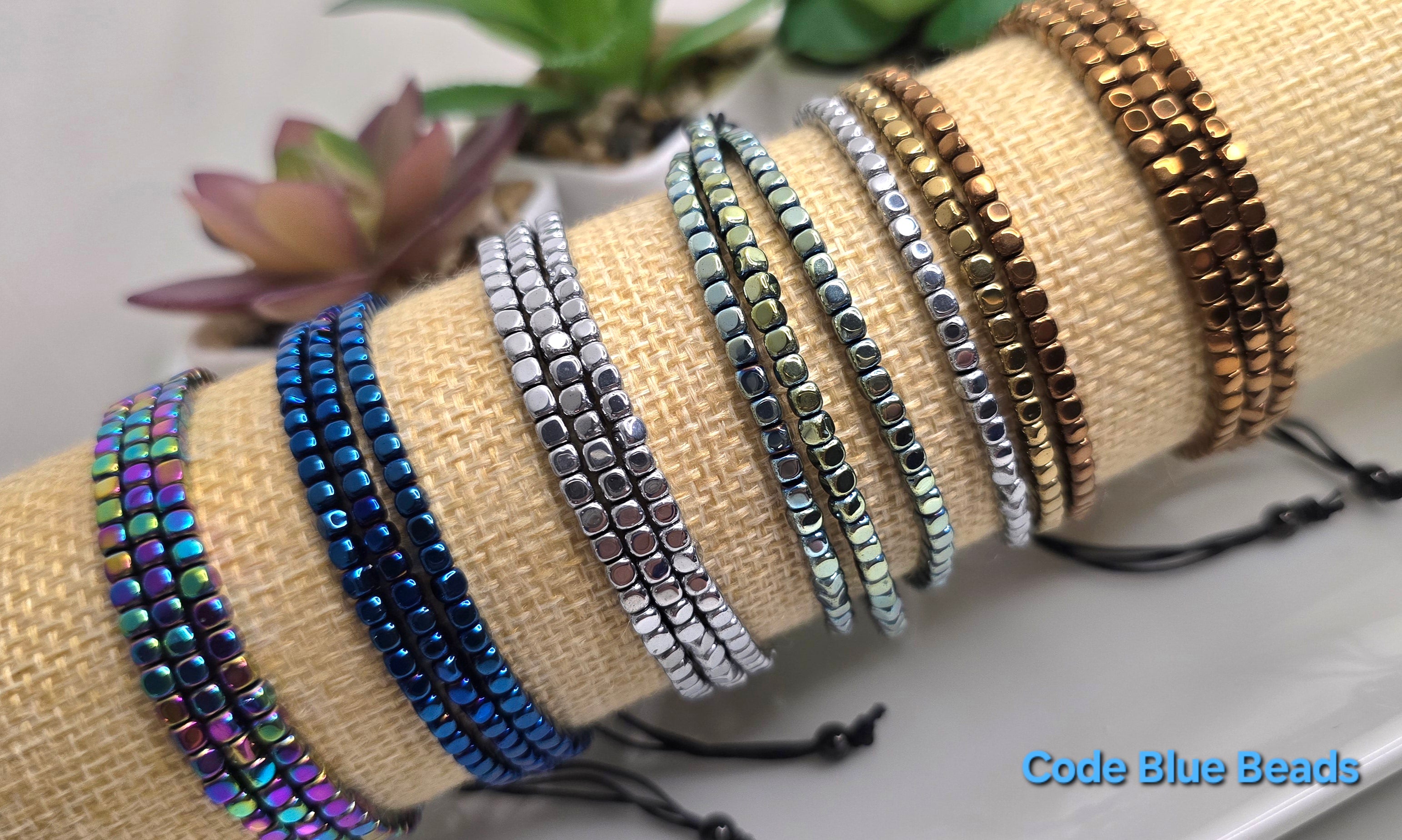 Hematite Multicolor Metallic