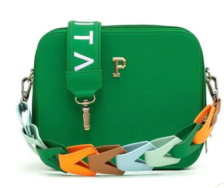 Parchita Flora Green Bag