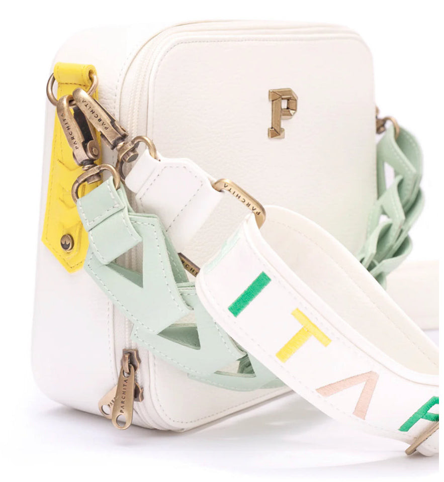 Parchita Flora Bag (White)