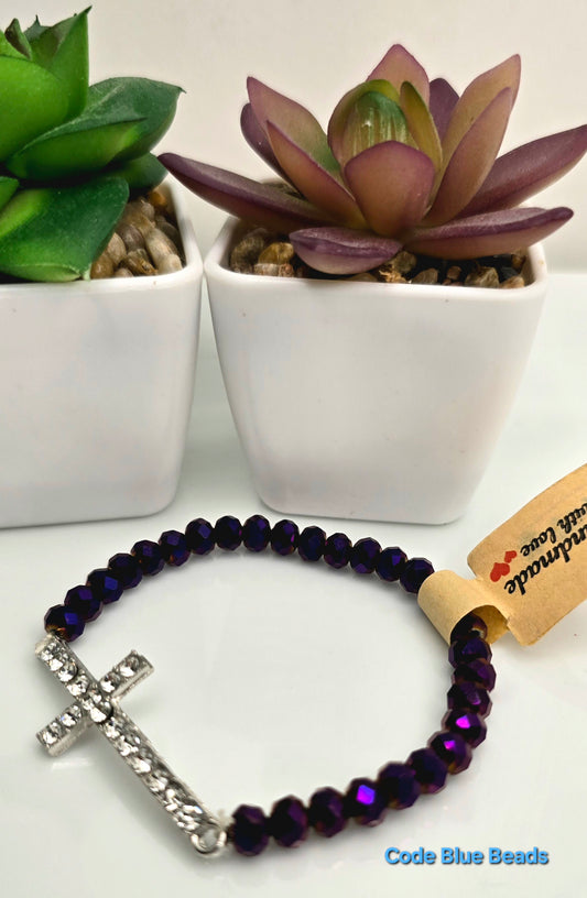 Purple cross