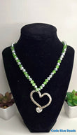 Silver Serenity Heart