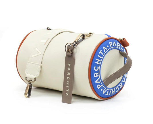 Parchita Cirilo Bag Beige / Blue