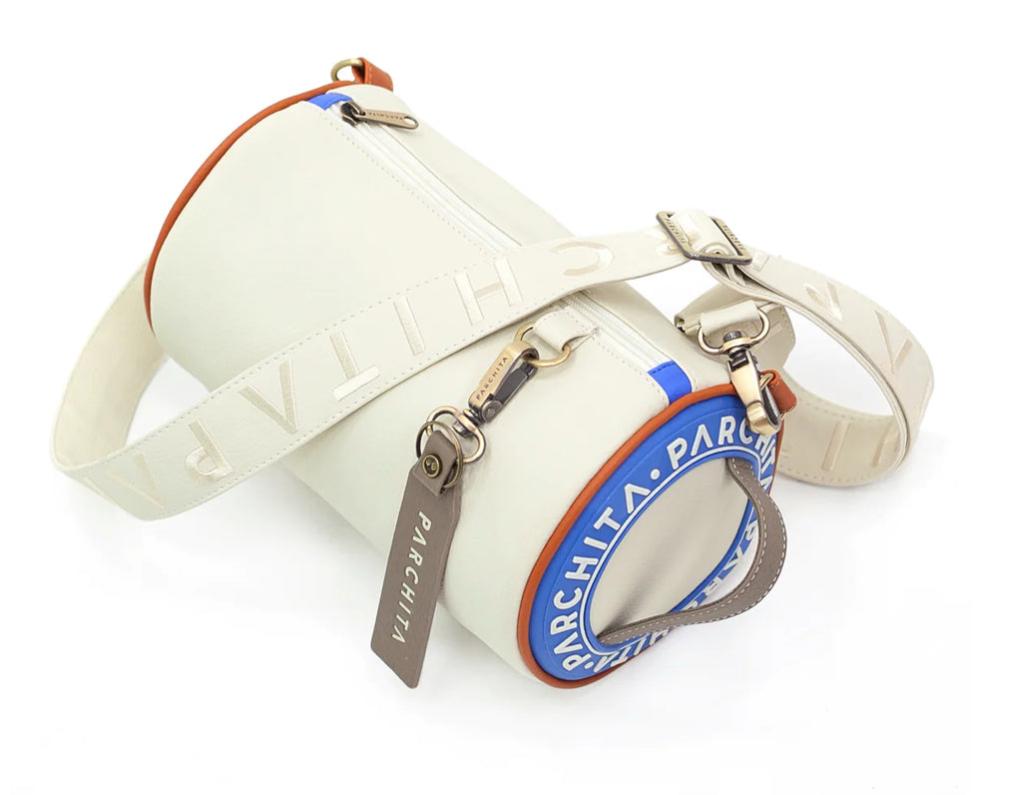 Parchita Cirilo Bag Beige / Blue
