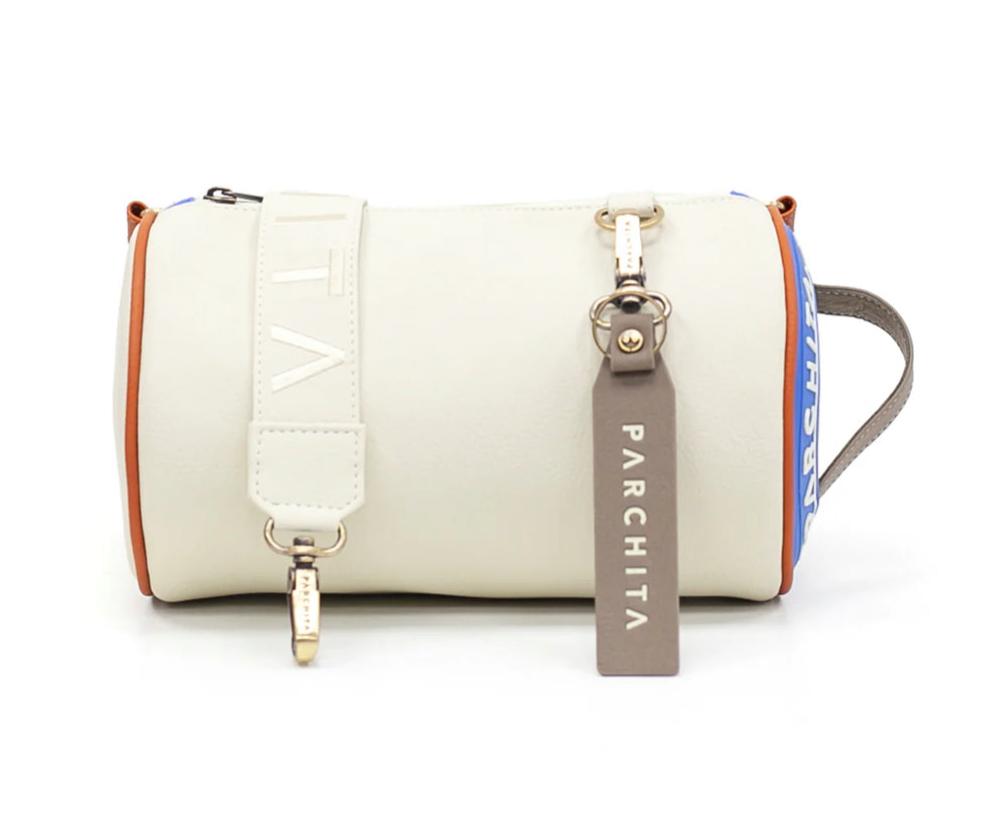 Parchita Cirilo Bag Beige / Blue