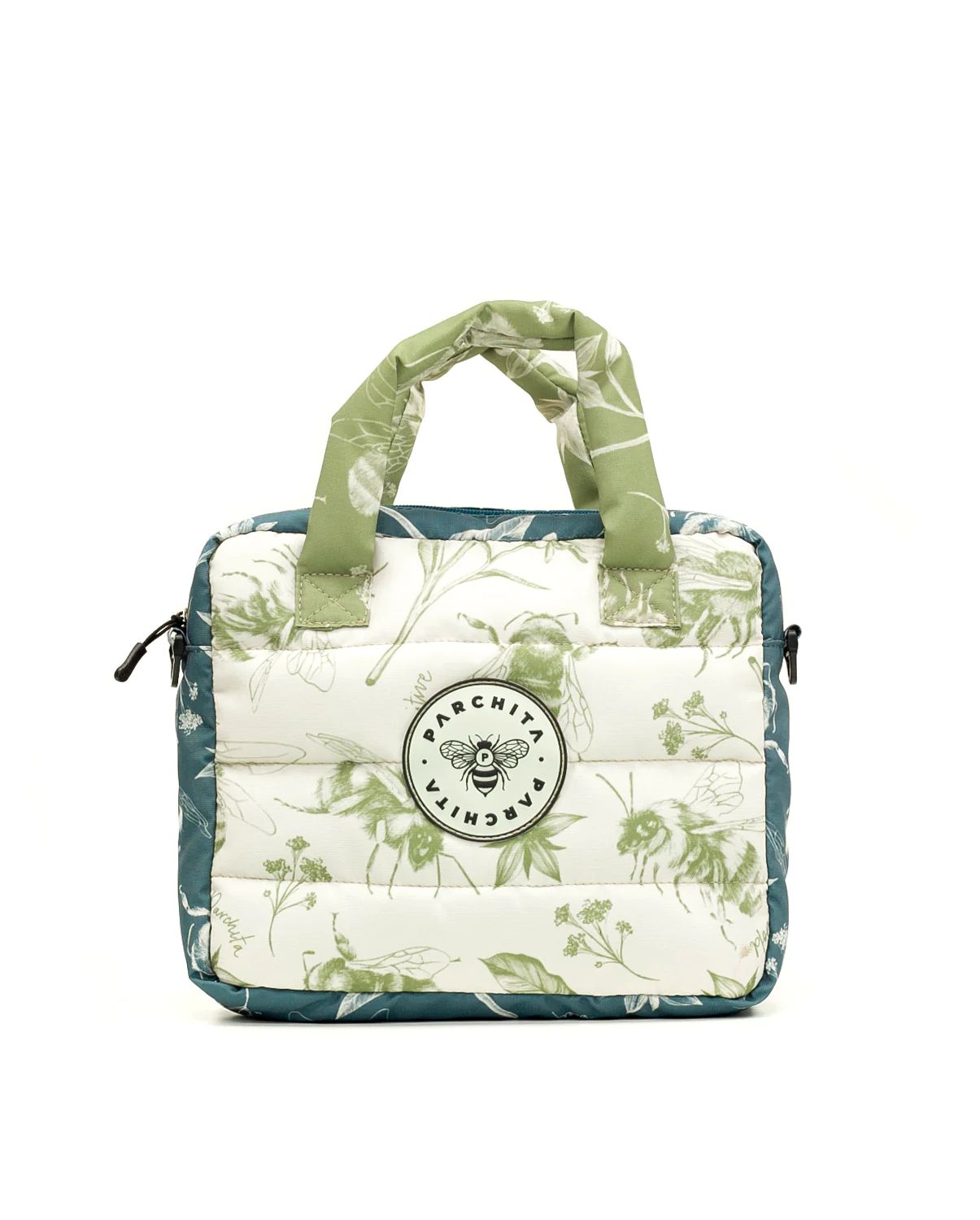 Parchita Practi Bag Beige, Blue & Green