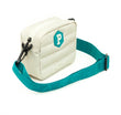 Parchita Nectar Beige & Teal Bandolera