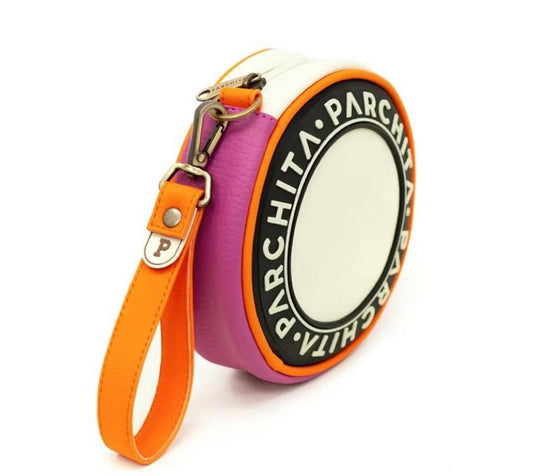 Parchita Mini Disco Roller Brown, Pink and Orange